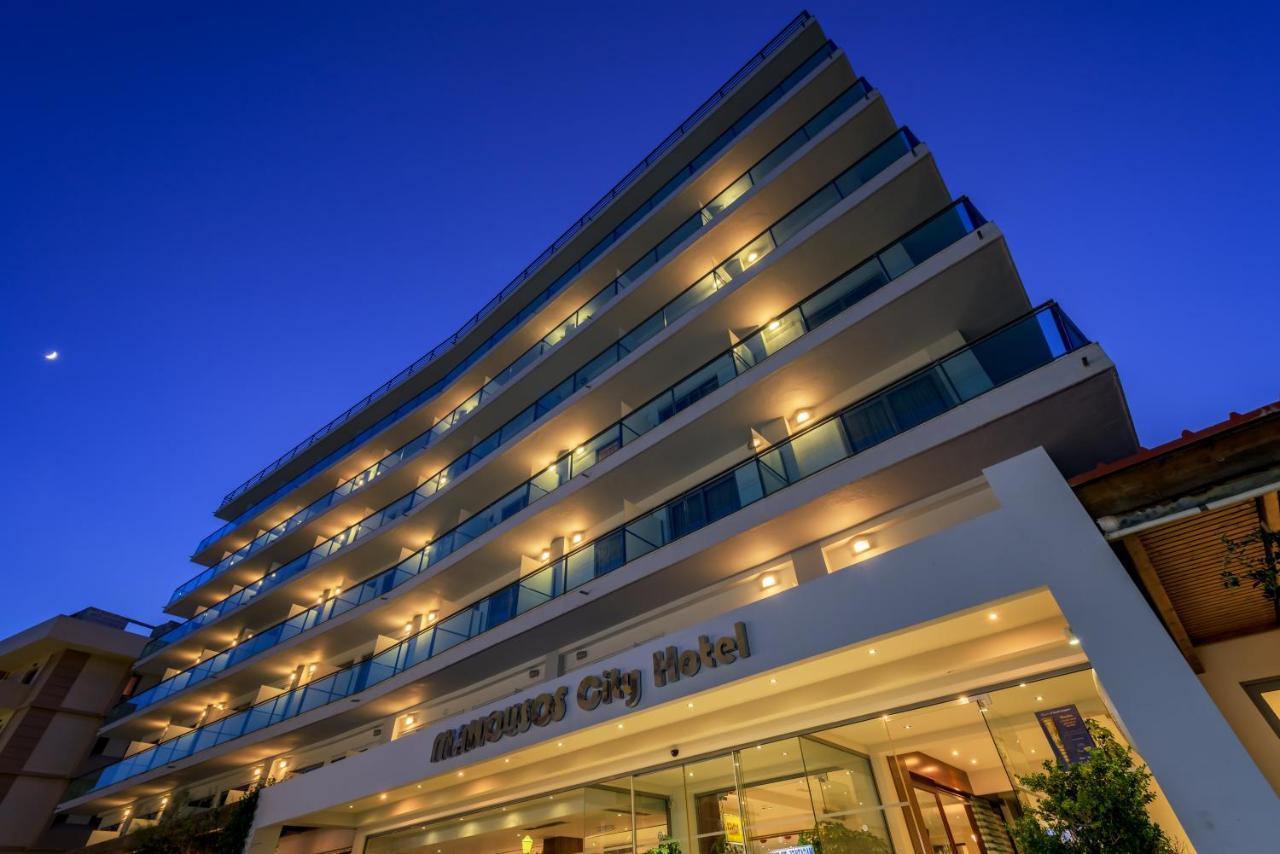 Manousos City Hotel Rhodes City Kültér fotó