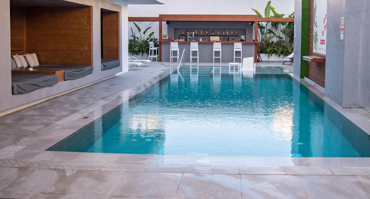 Manousos City Hotel Rhodes City Kültér fotó